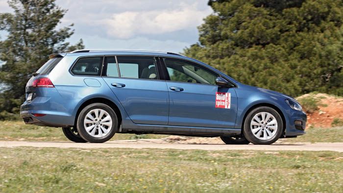 Το μήκος του αμαξώματος του Variant έχει αυξηθεί κατά 307 χλστ συγκριτικά με το αντίστοιχο του 5θυρου Golf, φτάνοντας στα 4.562 χλστ.